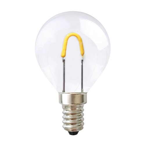 Led curved filament tropfen - tropfen, 1w
