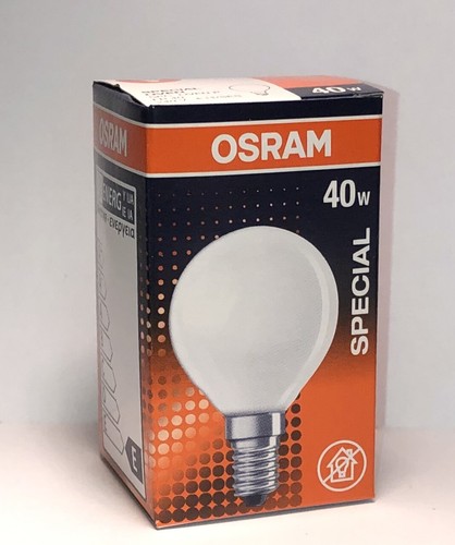 Osram tropfen 40w e14 - tropfen, matt