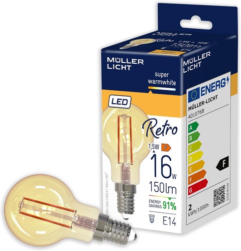 Müller licht retro led g45 - retro,