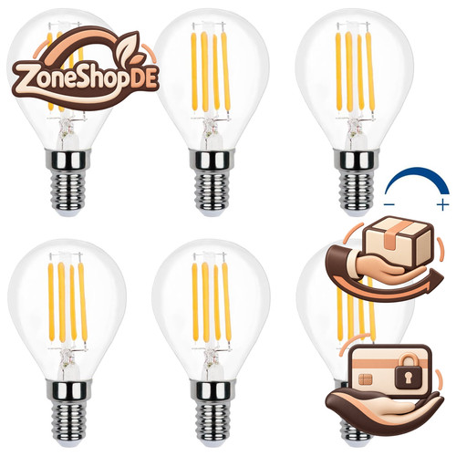 Glühbirne e14 g45 led - glühbirne,