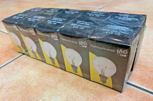 Tropfen glühbirne 25w - 10,